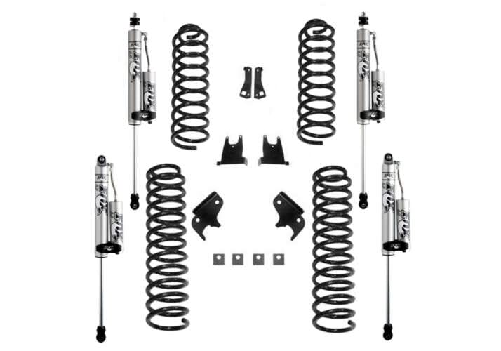 SUPERLIFT SUSPENSION RealTruck 2.5" Lift Kit for Jeep Wrangler JK | Complete Lift Kit with Fox 2.0 Reservoir Shocks | K932FX | Fits 2007-2018 Jeep Wrangler Jk 2 Door