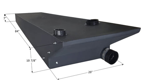 Holding Tank ICON 14297, H3658, 84x20x10 7/8, 53 Gal., 0171380
