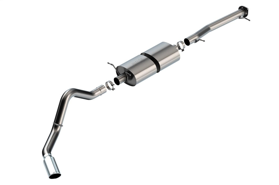 Borla 20-22 Silverado/GMC Chevrolet Sierra 6.6L T-304 SS Cat-Back S-Type Exhaust - Brushed - 140833