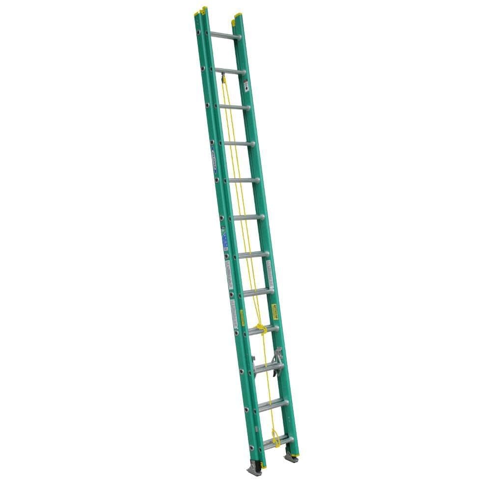 24 Feet Werner D5924-2 Extension-ladders, Green