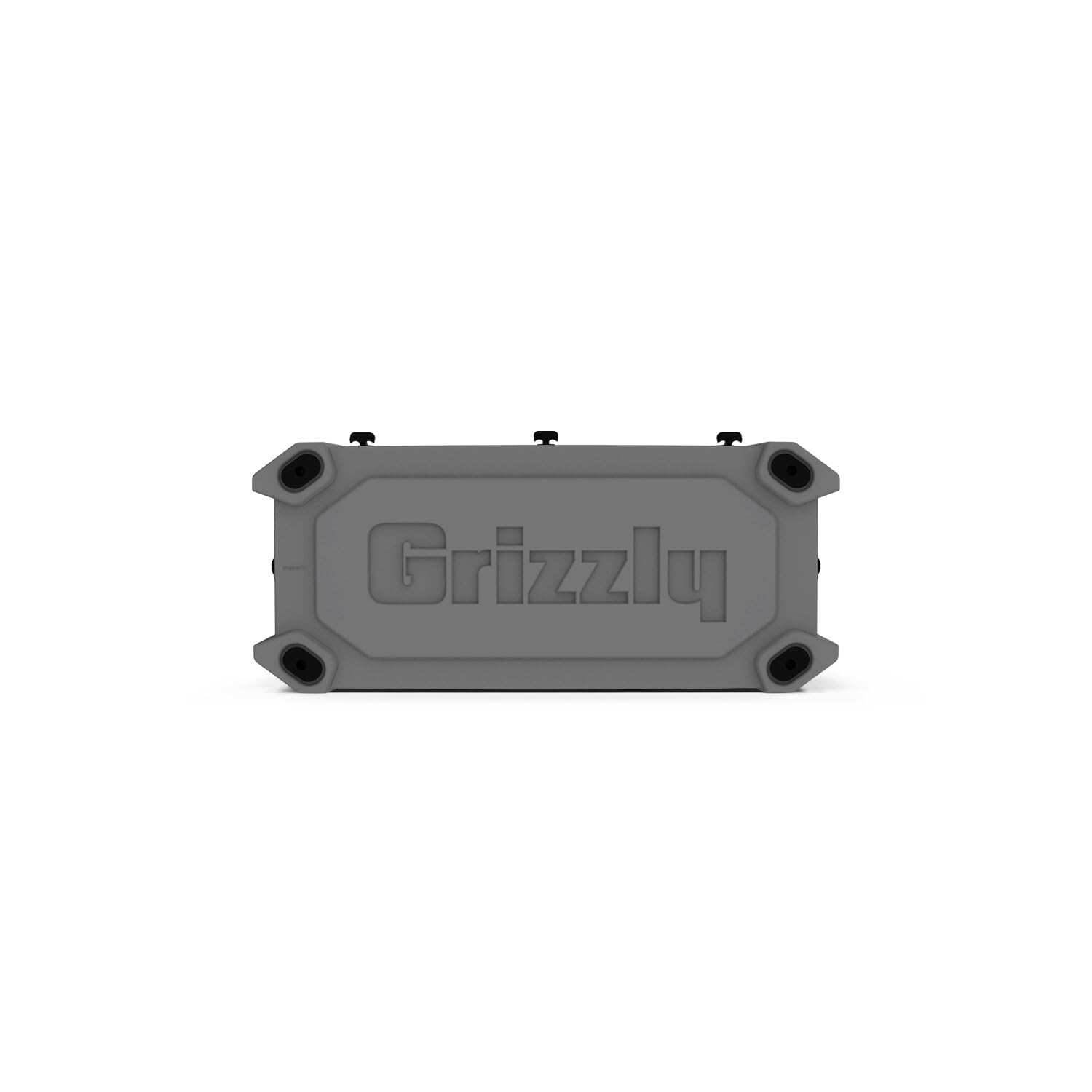 100 Cooler Grizzly | 100 qt Ice Chest Durable Rotomolded Insulated | Made in USA | Warranty for Life | for Beach Boat Camping Fishing Hunting | G100 | Gray