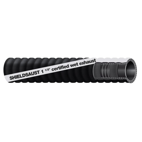 Shields Sierra International 116-252-1001 Corrugated Exhaust Hose - 1" x 6-1/4'