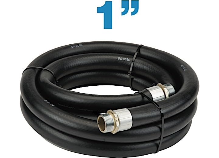 Hose Assembly Dee Zee 110529-03 1" x 14' with Spring and Static Wire