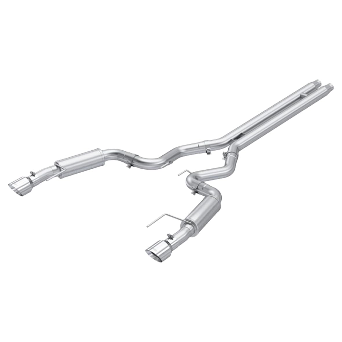 2024 Ford Mustang GT S650 MBRP, 5.0L 3in Dual Split Rear Aluminized Steel