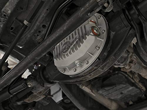 aFe POWER Front Differential Cover Street Series Raw w/Machined Fins - #46-70400 - Dodge Trucks 2500/3500 13-23 (AAM 9.25-12)
