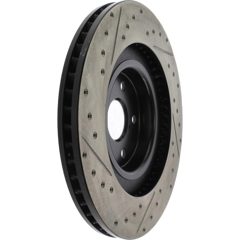 Sport Drilled & Slotted Rotor, Left Stoptech 127.44204L