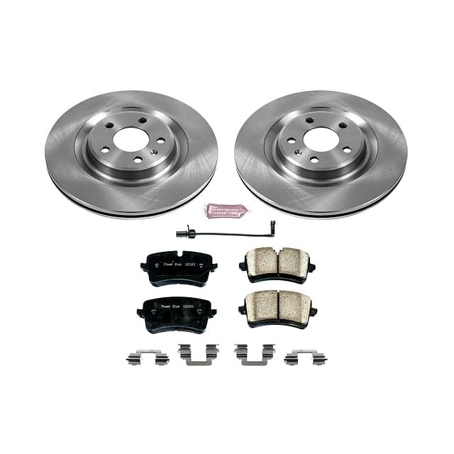 Power Stop Autospecialty KOE6139 Rear Replacement Brake Kit-OE Brake Rotors & Ceramic Brake Pads