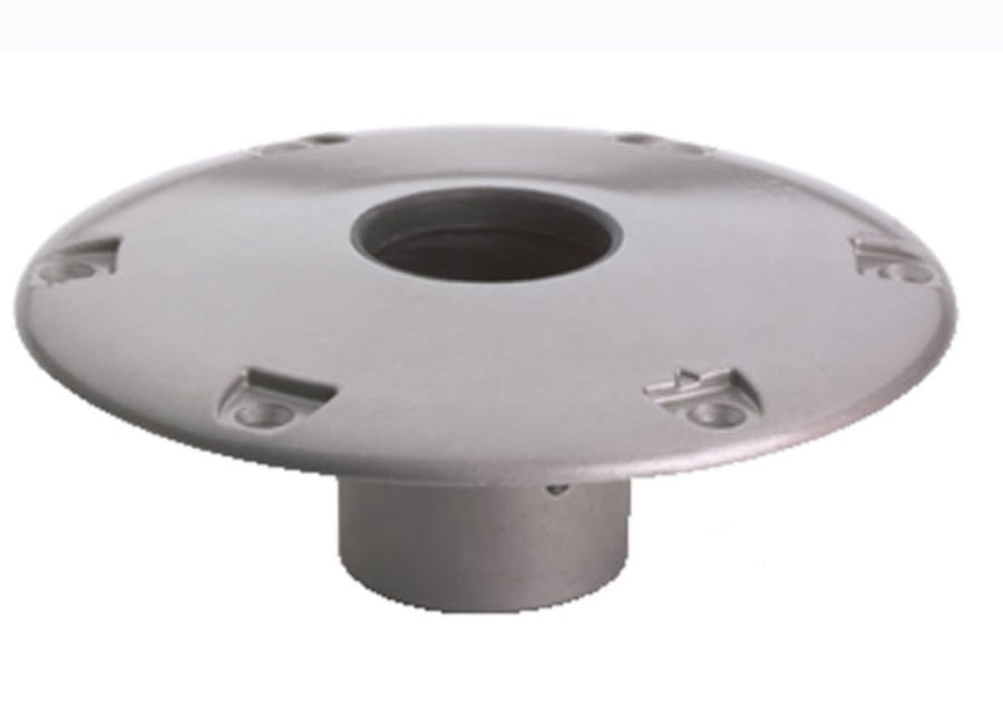 238312-1 Attwood 238 Series Socket Base - Aluminum, 9" Round