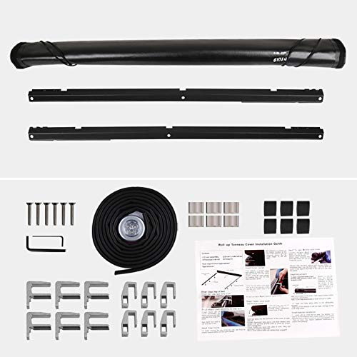 Soft Vinyl Roll Up Tonneau Cover Spec-D Tuning Compatible with Chevrolet S10 GMC S15 Sonoma 6' Bed 1982-1993