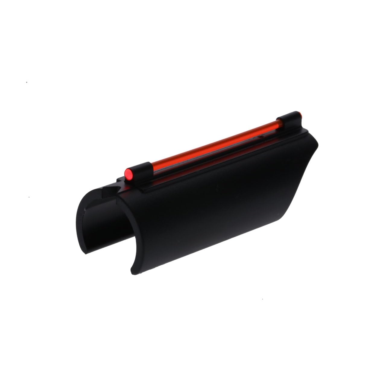 Glo Dot II TruGlo Universal Fiber Optic Sight for Plain Barrel Shotgun, 12 & 20 GA/RED Fiber Low-Profile All-Metal Construction