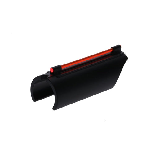 Glo Dot II TruGlo Universal Fiber Optic Sight for Plain Barrel Shotgun, 12 & 20 GA/RED Fiber Low-Profile All-Metal Construction