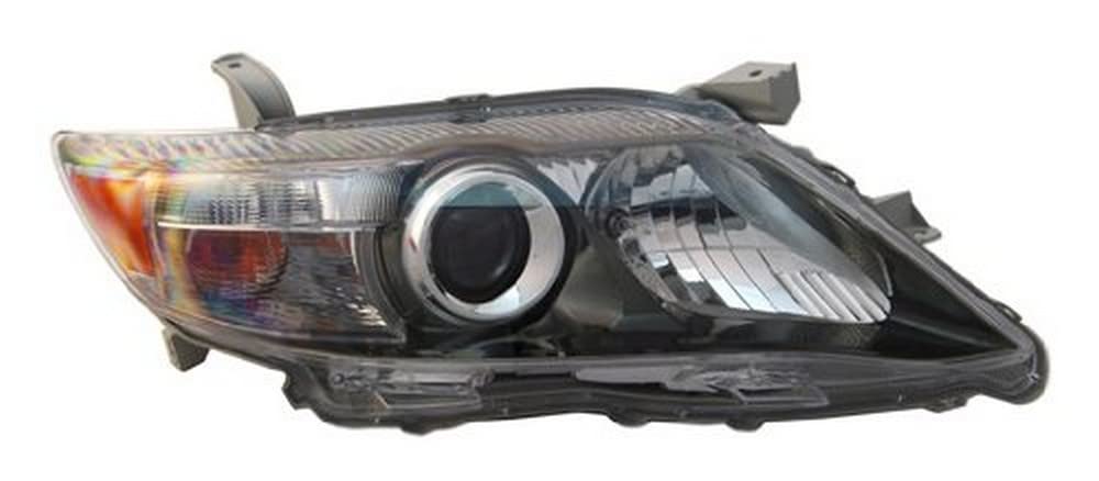Right Headlight Assembly TYC Compatible with 2010-2011 Toyota Camry