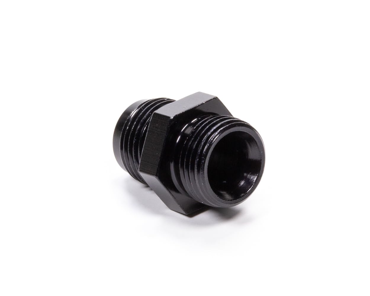 Black Fragola 495103-BL Size (-8 x 3/4-16 x 8) Radius O-Ring Fitting