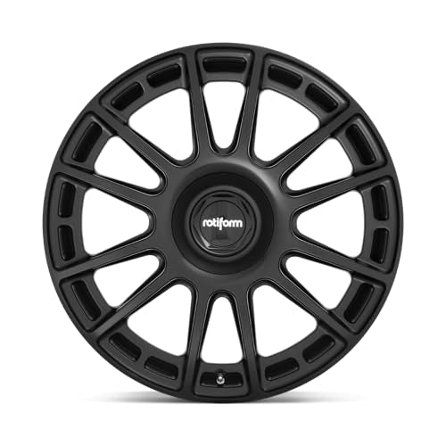 18x8.5 Rotiform ozr 5x100/5x114.3 35et 70.10mm matte black wheel