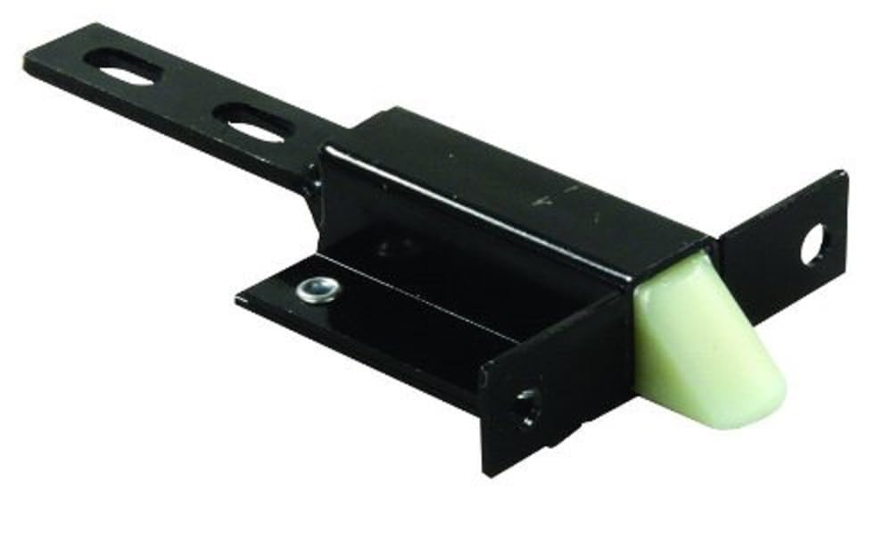 2 inch JR Products Black Compartment Door Trigger Latch