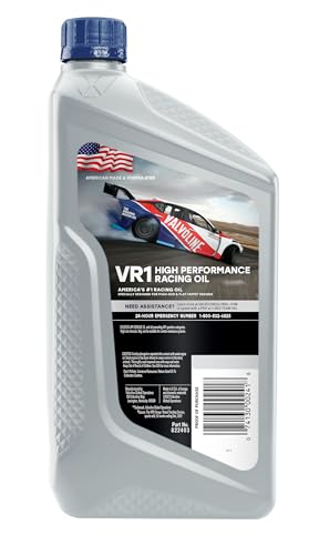 SAE 50 Valvoline VR1 Racing Motor Oil 1 QT