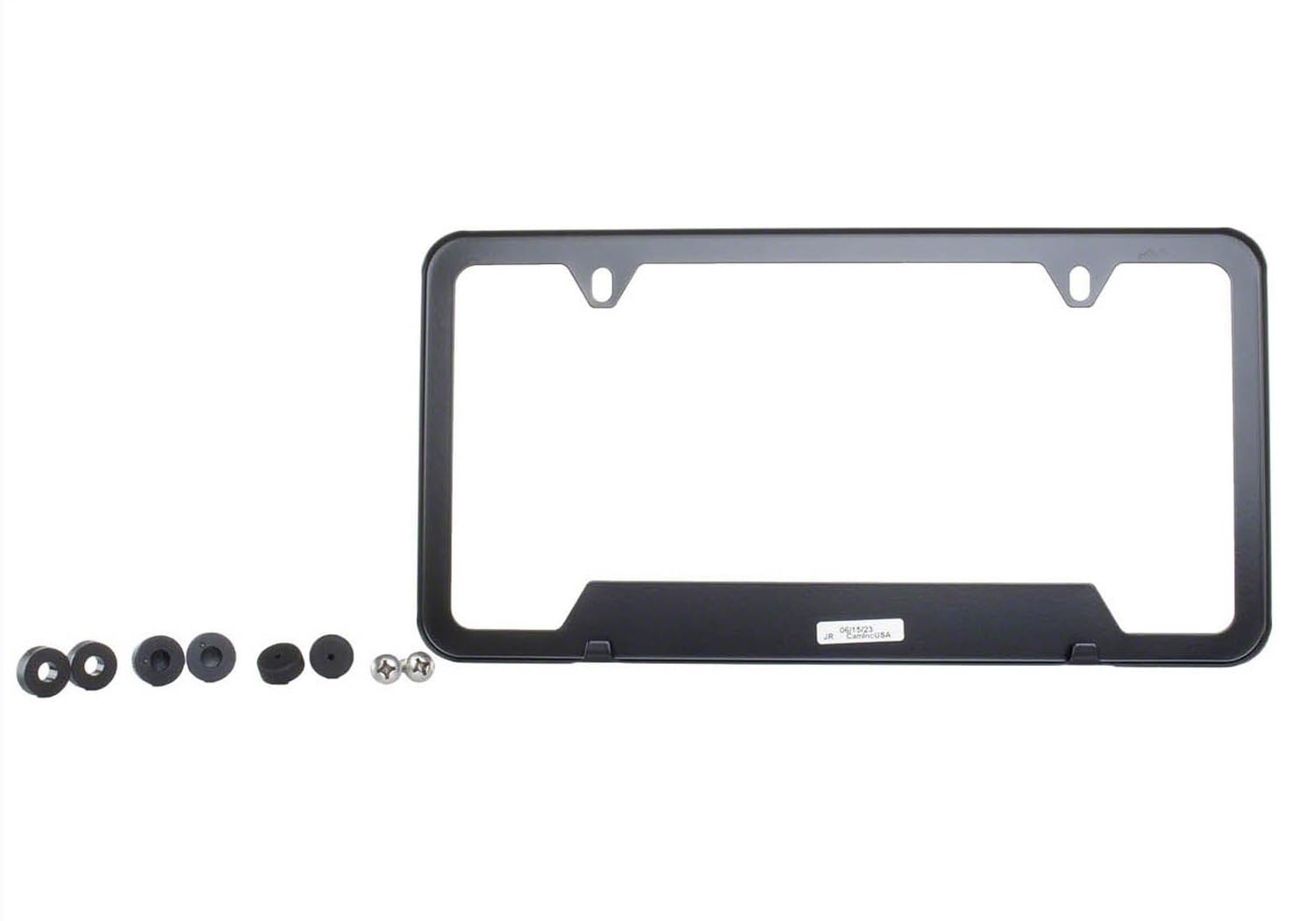 Black Stainless Steel FORD PERFORMANCE License Plate Frame