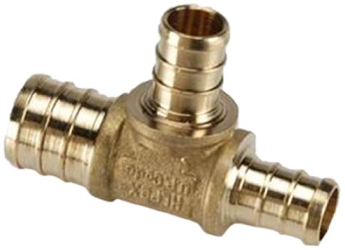 Reducing Tee BestPEX 51158 Metal Brass, 0.75" Size