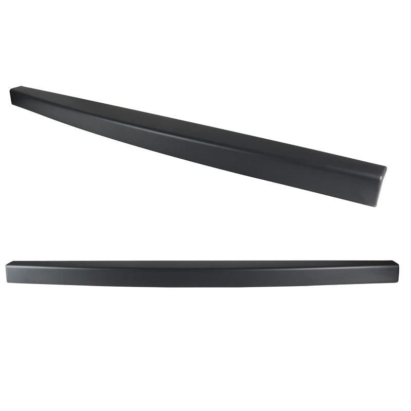 Black Tailgate Molding Cap Protector Spec-D Tuning ABS Spoiler Cover Compatible with 2005-2009 Hummer H2 SUT