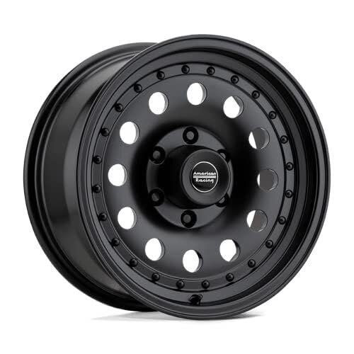 AR62 OUTLAW II American Racing 18X8 5X5.0 5.21 18mm SATIN BLACK - AR628873AB