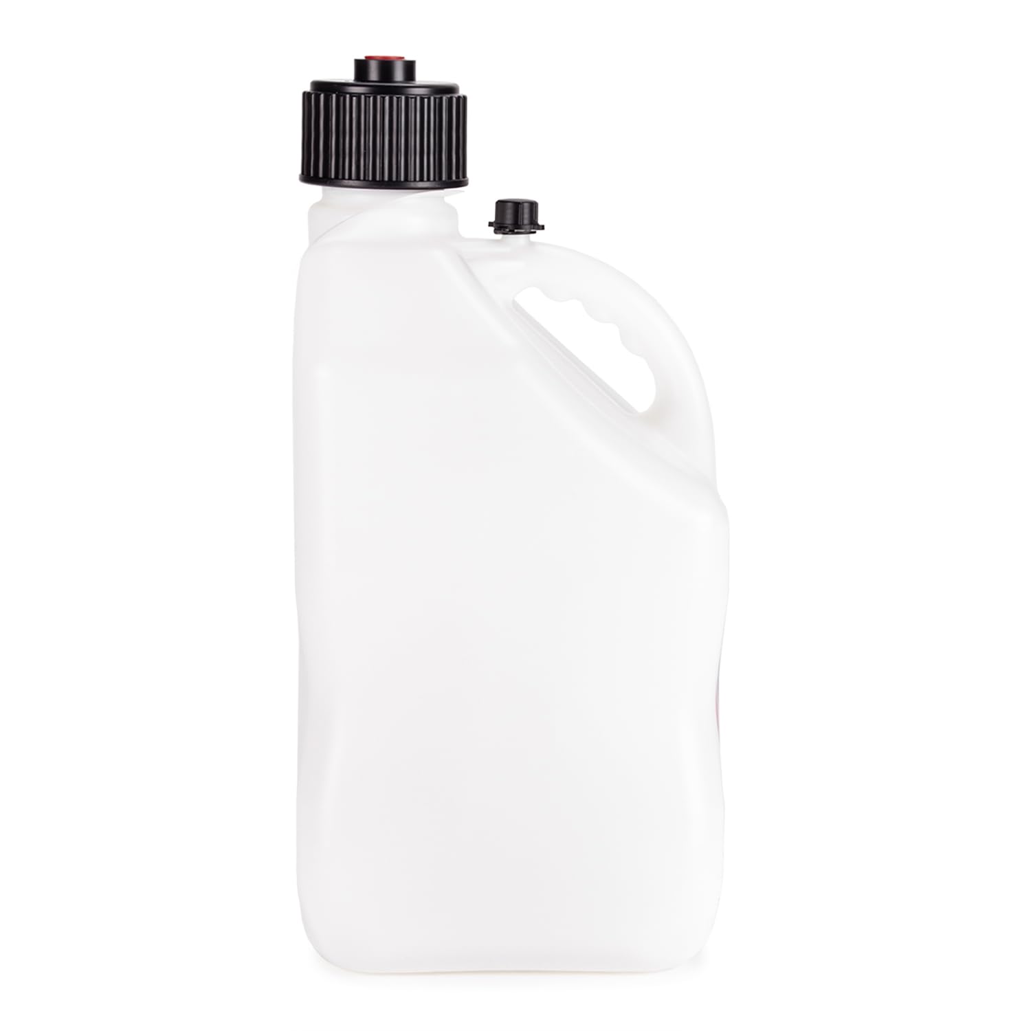 5.5 Gallon VP Racing Motorsport Racing Liquid Container Utility Jug Can with Contoured Handle, Multipurpose Cap and Rubber Gaskets, White