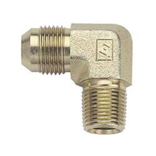 90 Degree Adapter - Steel Fragola -8AN x 3/8 NPT