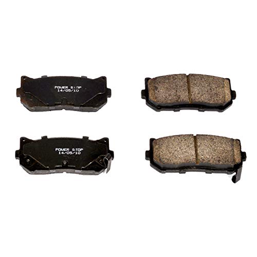 Power Stop Z16 16-775 Evolution Rear Ceramic Brake Pads For Kia Sephia 1998-2001, Kia Spectra 2000-2004 [Model Specific]