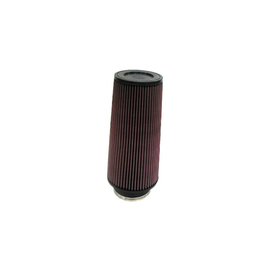 High-Flow K&N Original Lifetime Universal Clamp-On Air Filter: High Performance, Premium, Washable: Flange Diameter: 4 In, Filter Height: 12 In, Flange Length: 1.75 In, Shape: Round Tapered, RE-0860
