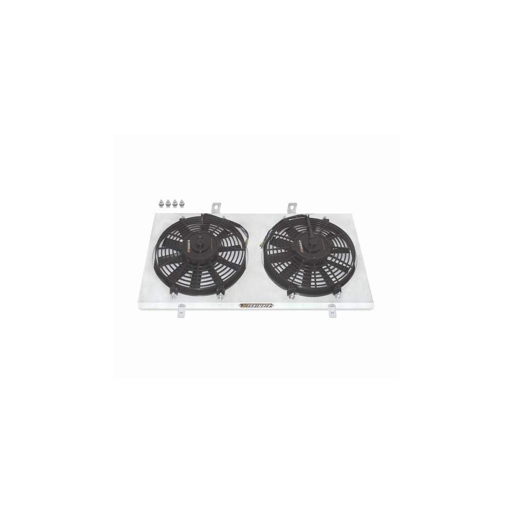 Mishimoto Aluminum Fan Shroud MMFS-MUS-67PROBE w Probe Fits Ford Mustang 1967-1970 Silver