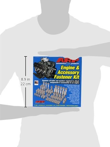 ARP 6-Point Stainless Steel Complete Engine Fastener Kit for Small Block Chevy 534-9604
