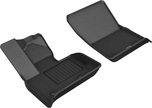 Custom Fit 3D MAXpider Kagu Floor Mat (Black) Compatible with Mercedes-Benz G-Class/AMG G63 (W463) 2019-2026 - Front Row