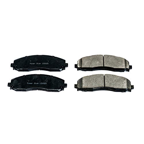 Power Stop Z16 Evolution Rear Ceramic Brake Pads For 2013 2014 2015 2016 2017 2018 2019 2020 2021 2022 Ford F-250 F-350 | 2013-2016 F-450 Super Duty 8 Lug