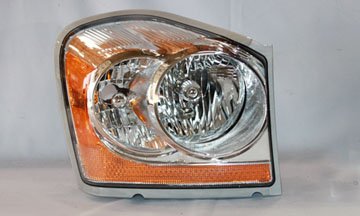 2004-2005 DODGE DURANGO AUTOMOTIVE REPLACEMENT RIGHT HAND HEAD LIGHT TYC 20-6517-00