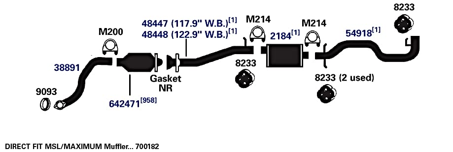 Exhaust AP Products Muffler 2184