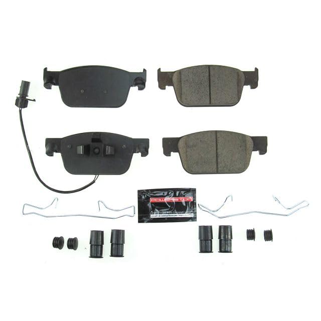 Power Stop Z23-1953 Z23 Evolution Sport Carbon Fiber Infused Ceramic Brake Pads with Hardware Front