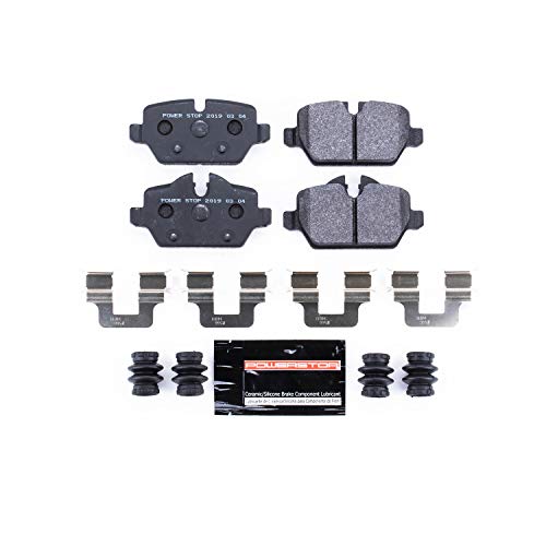 Power Stop Track Day Spec PSA-1554 Rear Ceramic Brake Pads For Mini Cooper Countryman 2011-2016, Mini Cooper Paceman 2013-2016 [Model Specific]