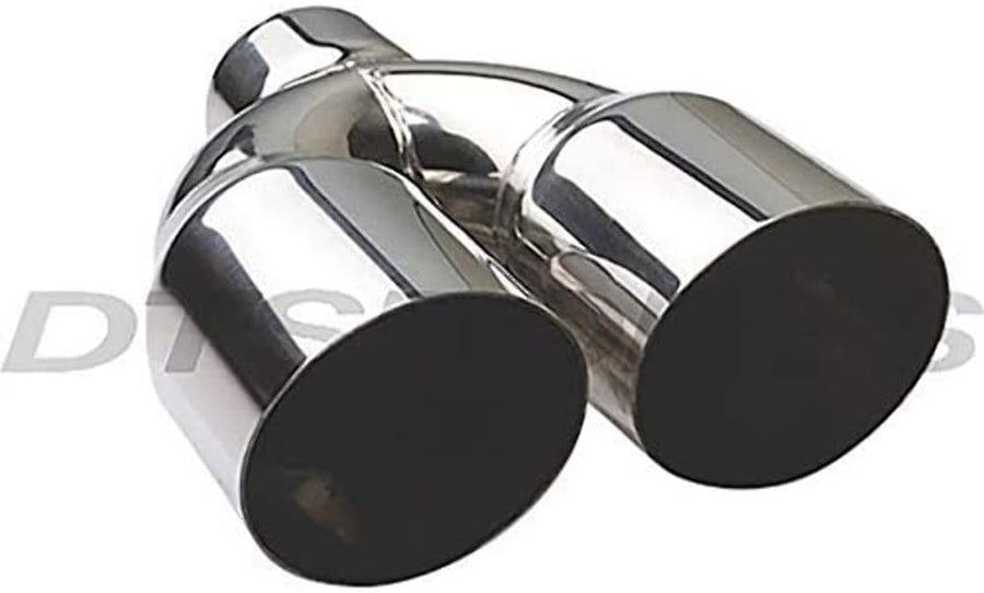 Dt-25088Dl Different Trends Dual Angle Cut Ss Exhaust Tip 2.50In Id/3.50In Od