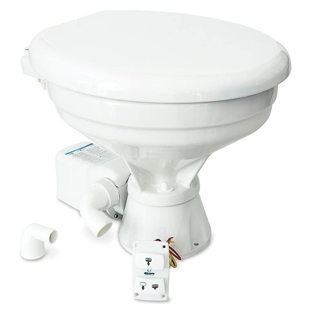 Silent Electric Albin Pump Marine Toilet Comfort - 12V [07-03-012]