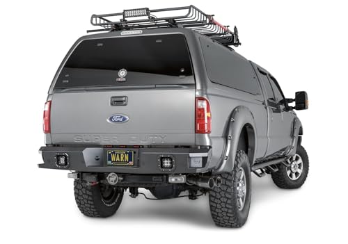 Ascent WARN 96290 Rear Bumper: Ford Super Duty F250, F350-2011-2016