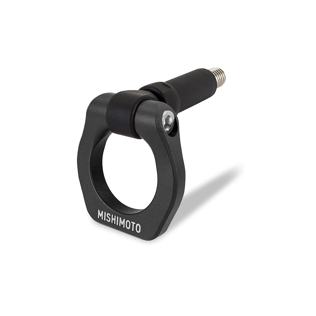 Mishimoto Tow Hook Racing, Front Compatible with BMW E36 1992-1999, Black