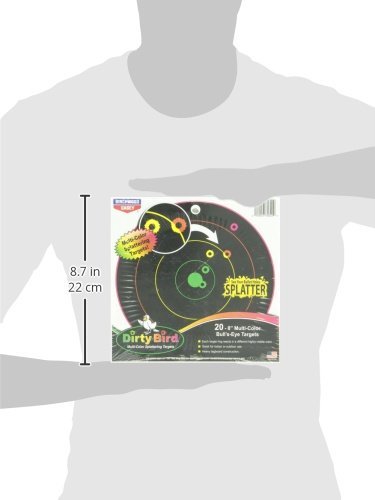 Bullseye Dirty Bird Multicolor 20-8" 20/Pk