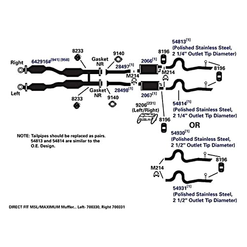 700331 AP Exhaust Products Muffler