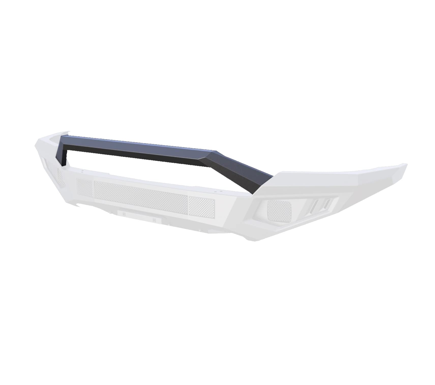 Armour II Heavy Duty Black Horse Front Bumper Bull Nose Only Matte Black Compatible with 2010-2010 Dodge Ram 2500|2011-2018 Ram 2500|2010-2010 Dodge Ram 3500|2011-2018 Ram 3500-AFB-RA10-BN