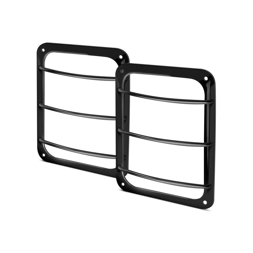 Tail Light Guard Set Kentrol 50582 for 2007-2018 JK
