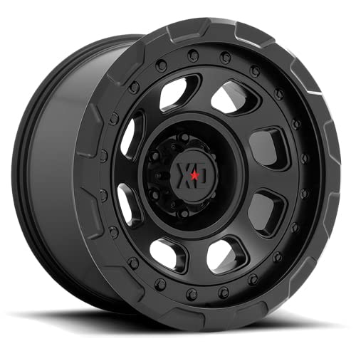 Xd861 Satin Black Wheel XD Wheels with Alloy Steel (20 x 9. inches /6 x 87 mm, 18 mm Offset)