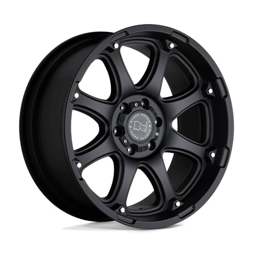 Black Rhino GLAMIS Hard Alloys 17X9 6X5.5 4.53-12mm MATTE BLACK - 1790GLA-26140M12