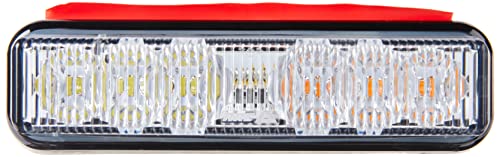 Rival A.R.E. Lighting System | 23705-81501 | Slim Strobe Kit w/ 6 Lights & Remote Switch, Preprogrammed Amber/White (fits DCU Series Fiberglass Cap)