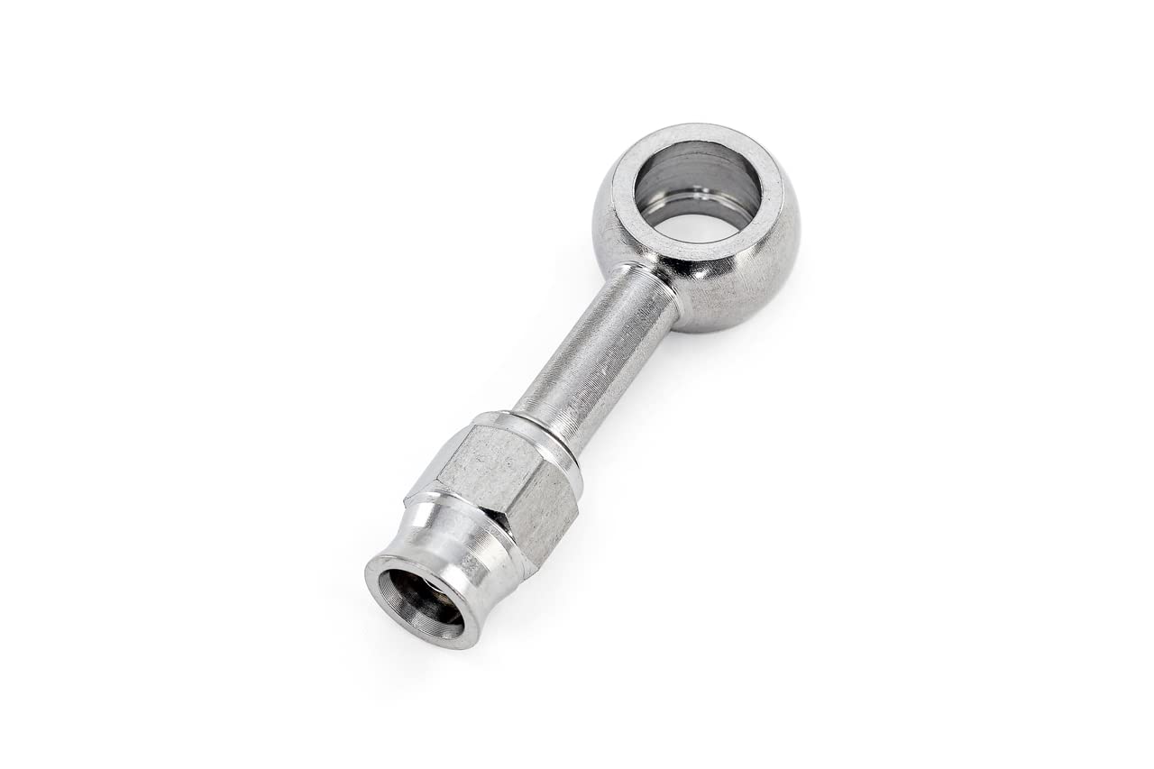 10mm Banjo HPS Performance Straight -3 Stainless AN Hose End, 350-0003SSB