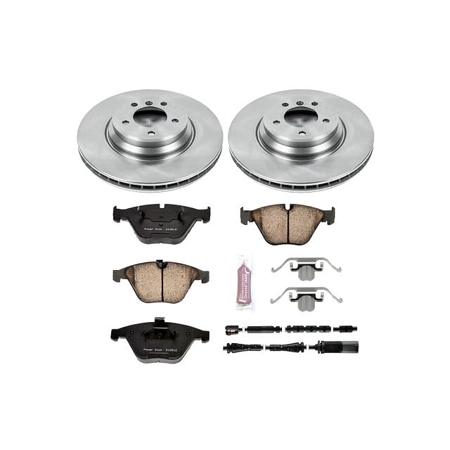 Power Stop Autospecialty KOE6055 Front Replacement Brake Kit-OE Brake Rotors & Ceramic Brake Pads