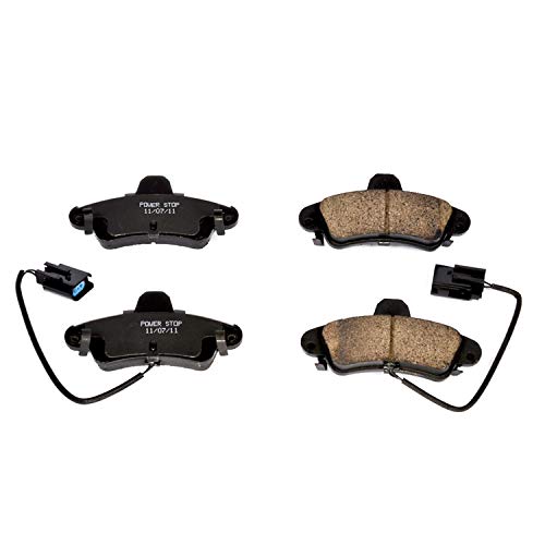 Power Stop Z16 Evolution 16-899 Rear Ceramic Brake Pads For Mercury Cougar 2000-2002 [Model Specific]